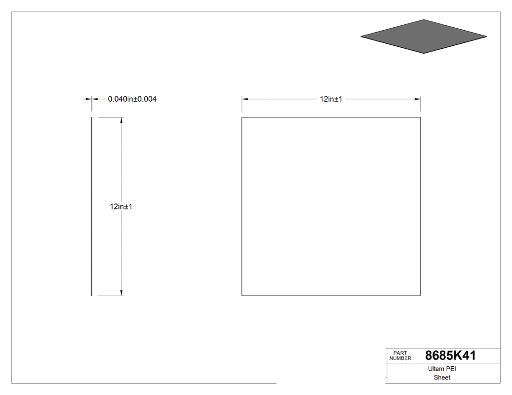 Technical drawing - 8685K41